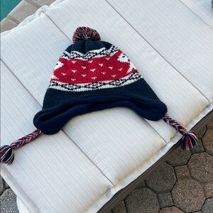 Cozy Knit Winter Hat with Pom Poms